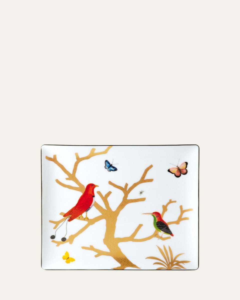 Aux Oiseaux Rectangular Tray
